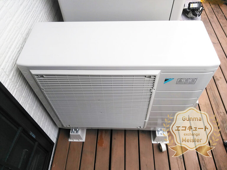 群馬県伊勢崎市K様邸③ヒートポンプ交換前